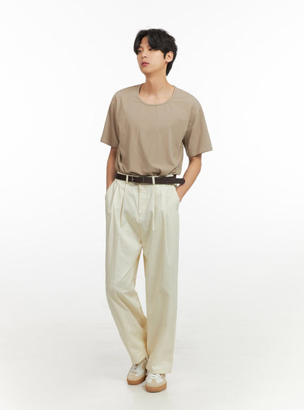 mens-pintuck-cotton-wide-fit-pants-iy431