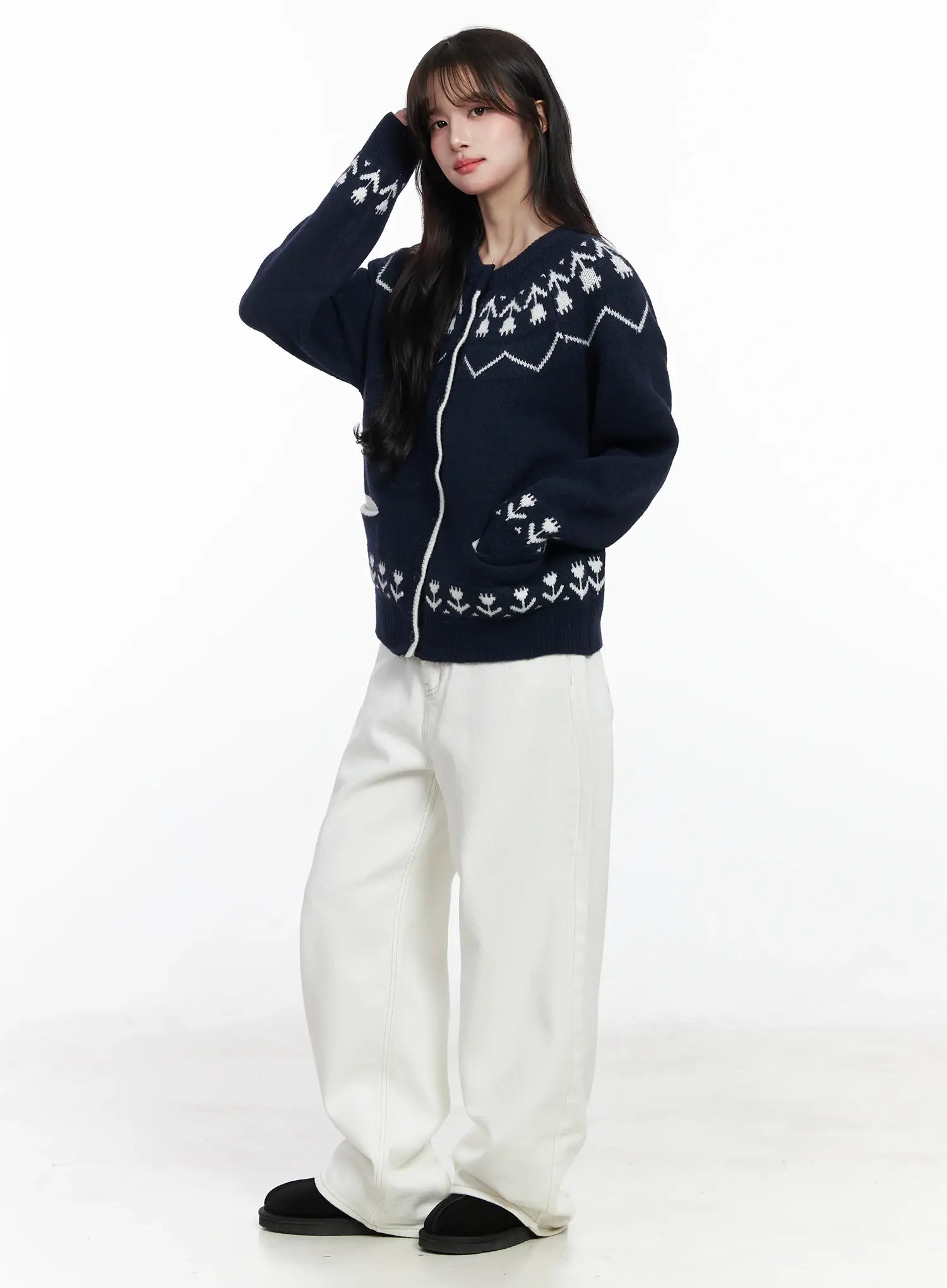 nordic-pattern-button-up-knit-cardigan-ij529