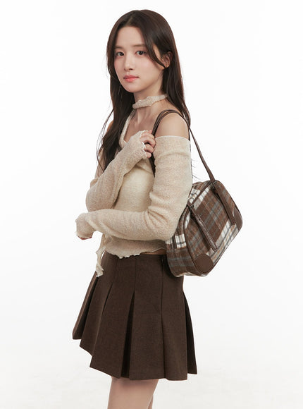 checkered-winter-shoulder-bag-ij510