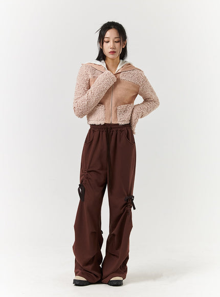 knotted-solid-high-waist-wide-leg-trousers-cd322