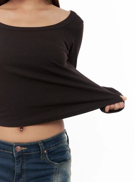 ribbed-square-neck-crop-top-cs522