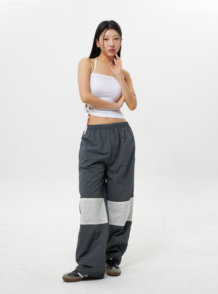 Nylon Track Pants IY311