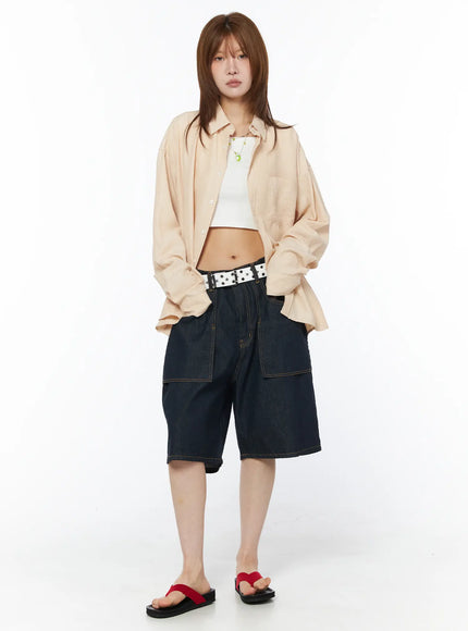 striped-oversized-button-up-shirt-cy528