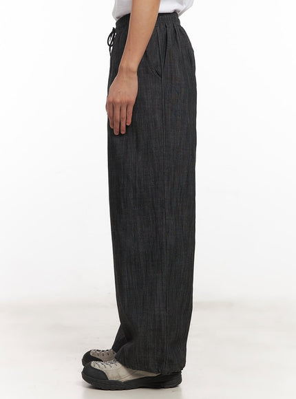 mens-denim-wide-leg-sweatpants-black-im518