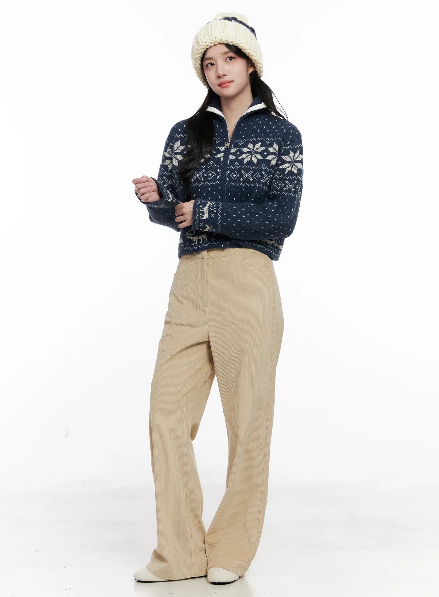 nordic-zip-up-knit-cardigan-co524