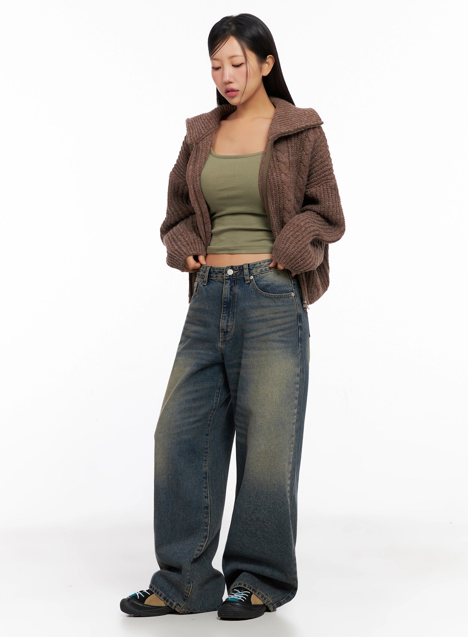 chunky-knit-twist-zip-up-cardigan-ig528