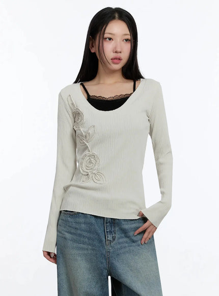 two-way-flower-ribbed-top-im509