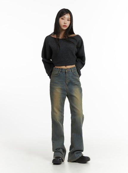 washed-slim-fit-bootcut-jeans-cj431