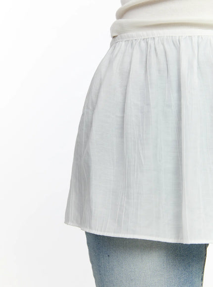 layered-wrap-mini-skirt-cm505