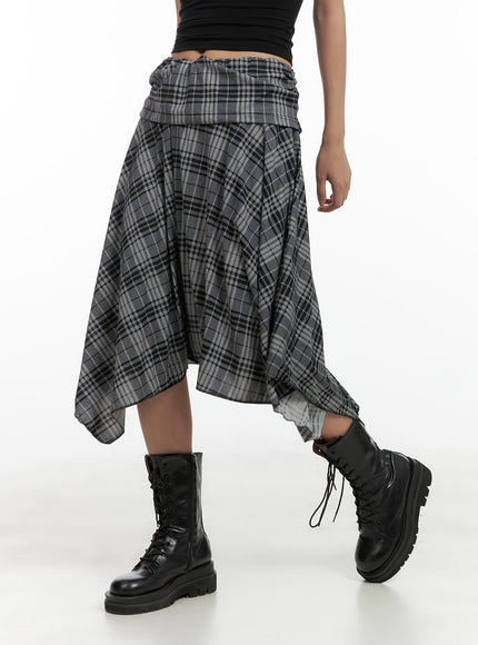 plaid-chic-midi-skirt-cl418