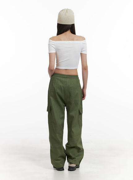 comfy-cargo-pants-dark-green-oa429