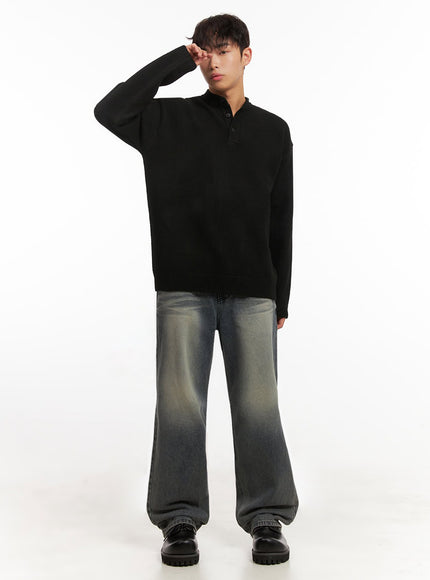 mens-washed-straight-leg-denim-jeans-id431