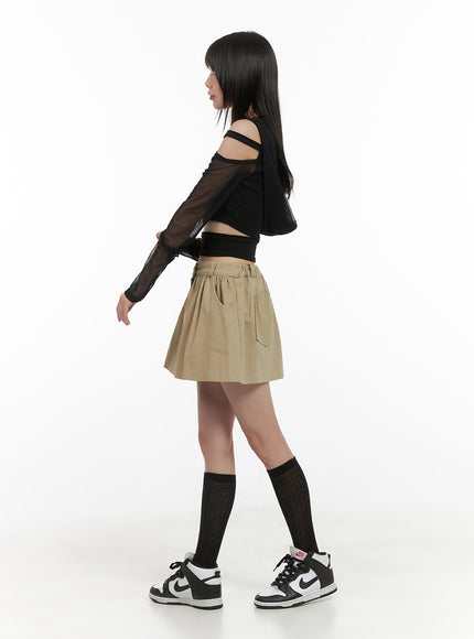 flare-cotton-mini-skirt-cg426