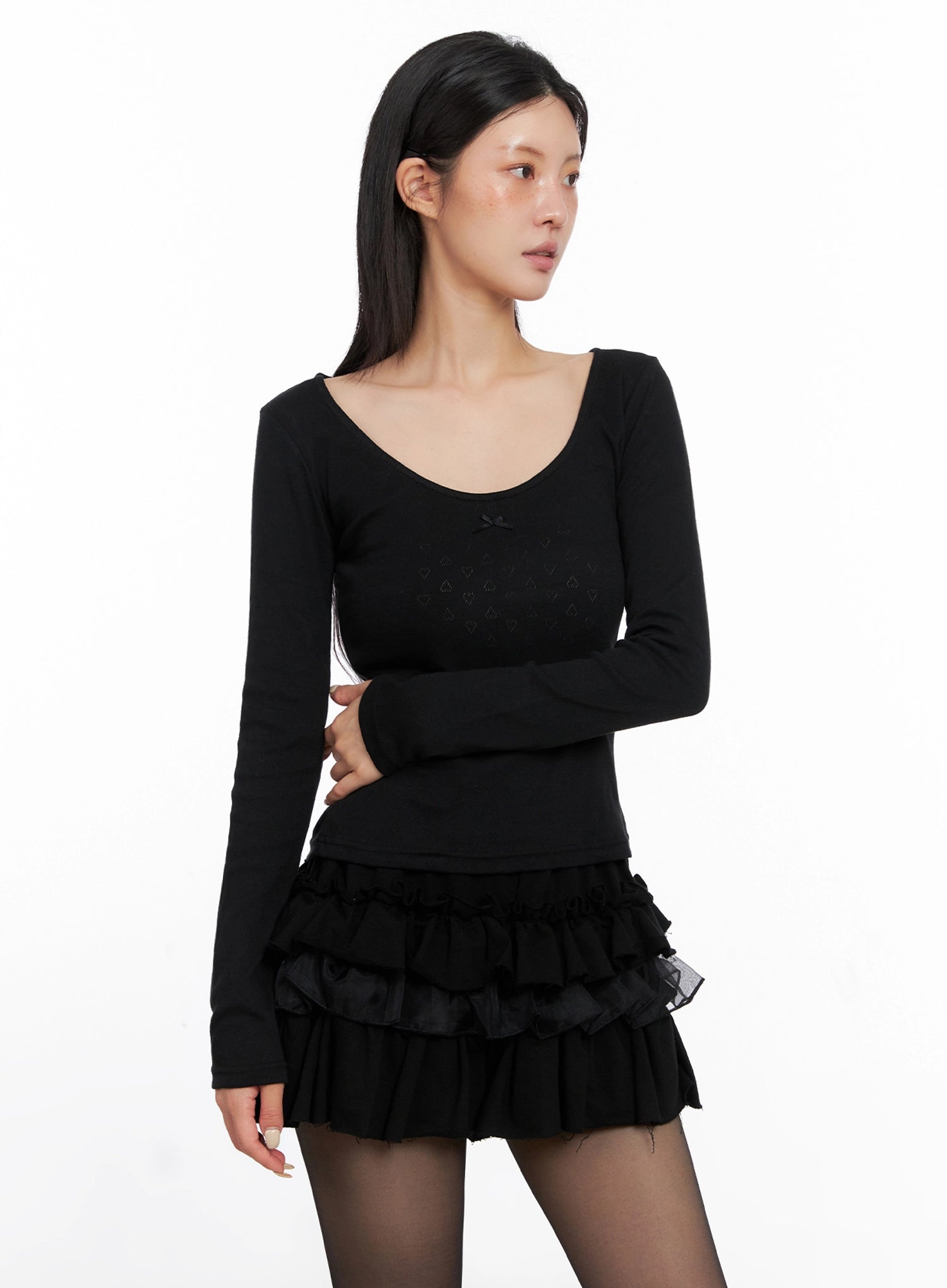 scoop-neck-ribbed-long-sleeve-top-is508