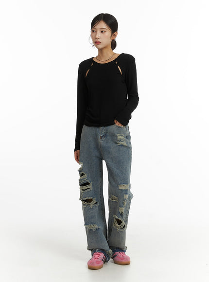 ribbed-straight-leg-denim-jeans-cj431