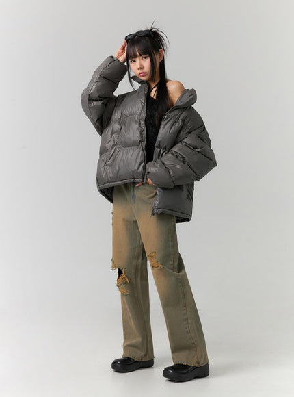 half-neck-puffer-jacket-unisex-cd308