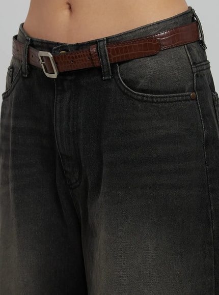 square-buckle-textured-belt-ij509