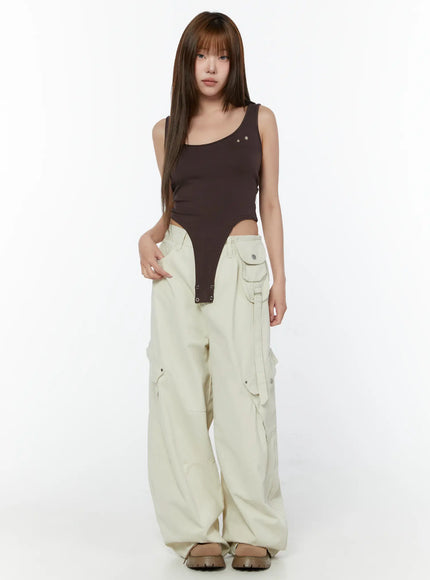 hooded-stud-bodysuit-cy518
