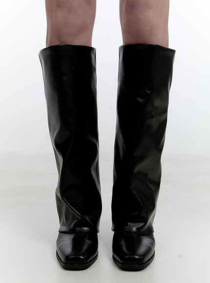 wrinkled-faux-leather-knee-high-boots-cj520