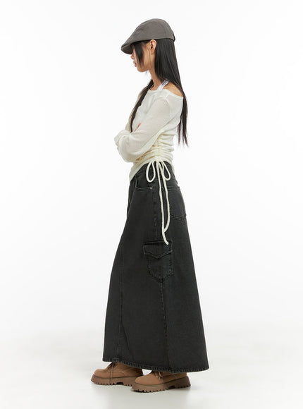 denim-cargo-pocket-washed-maxi-skirt-cg426