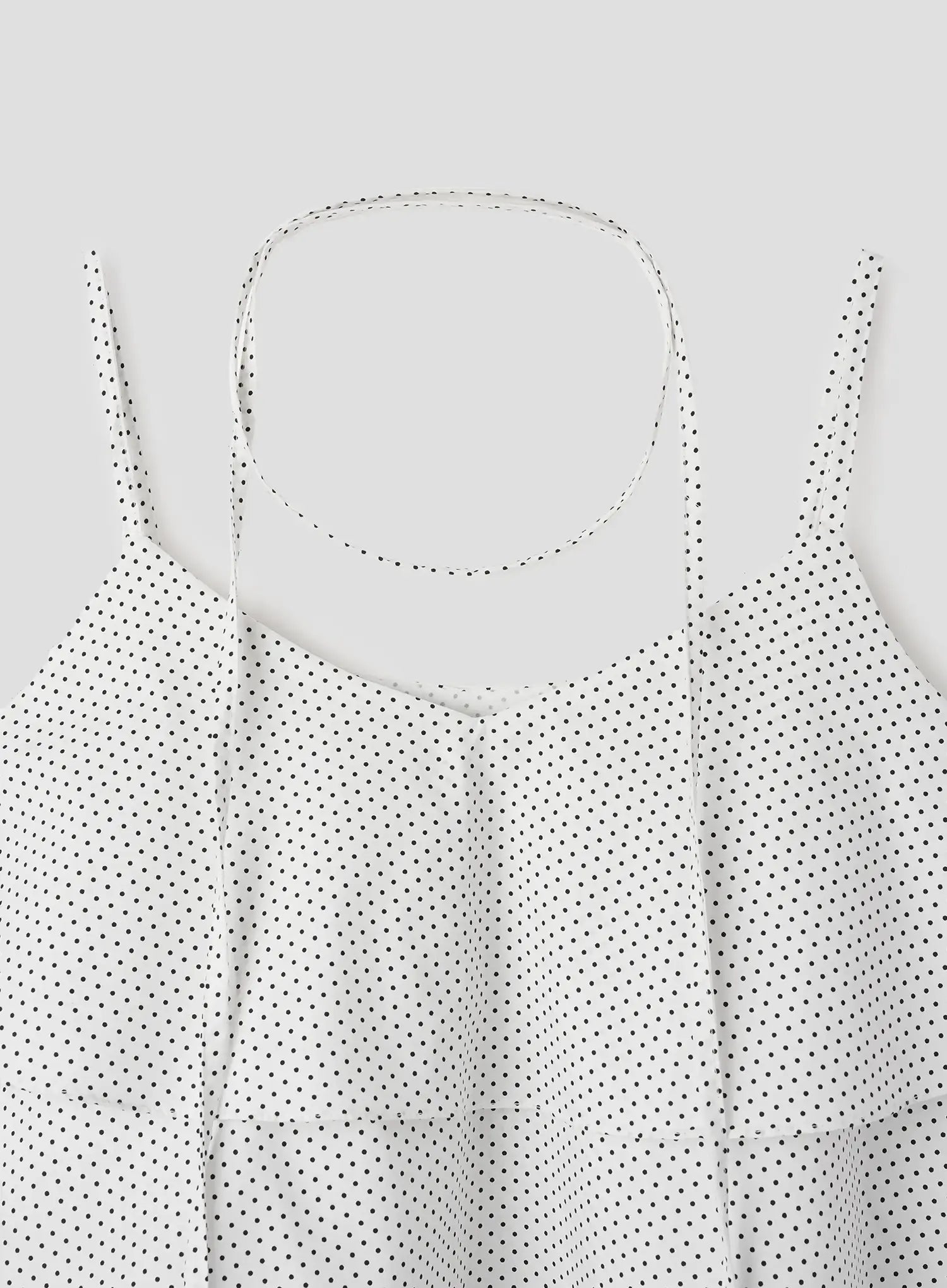 polka-dot-ruffle-cami-iu526