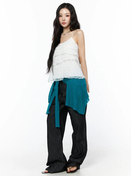 lace-ruffle-sleeveless-blouse-cu511