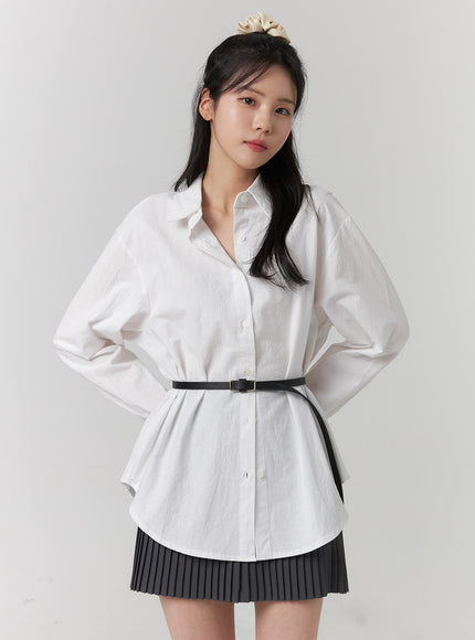 button-up-long-sleeve-solid-blouse-oj417