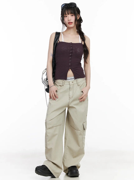 ribbed-buttoned-tank-top-cm526