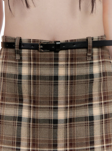 plaid-belted-mini-skirt-co501