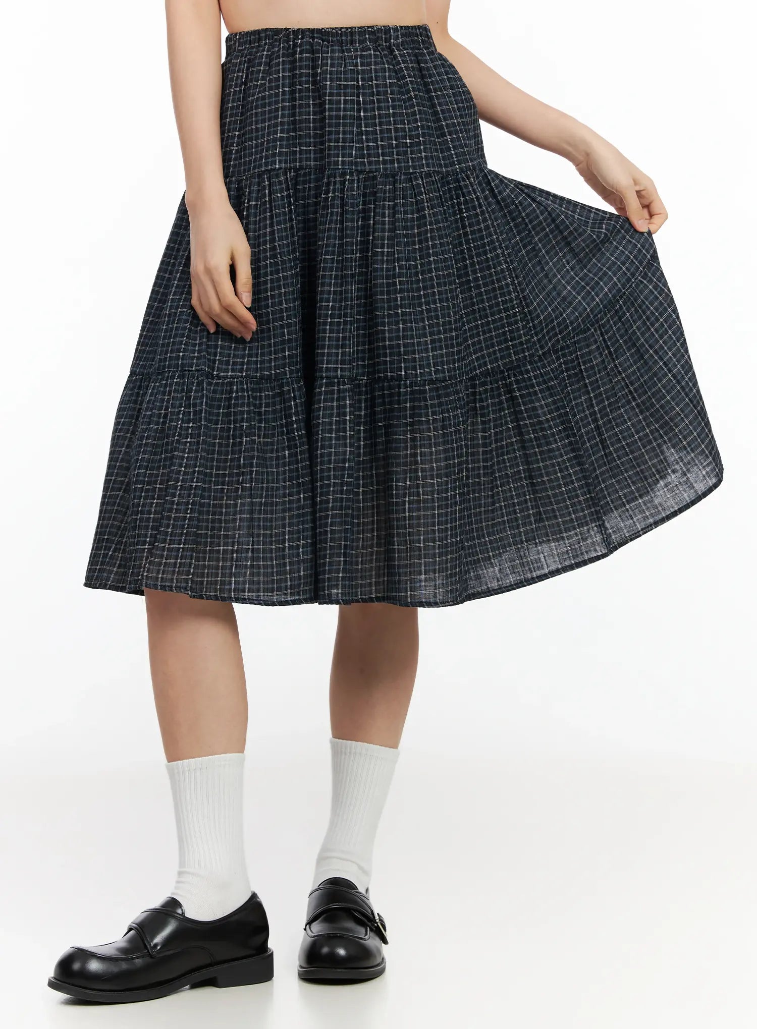 checkered-midi-skirt-im524