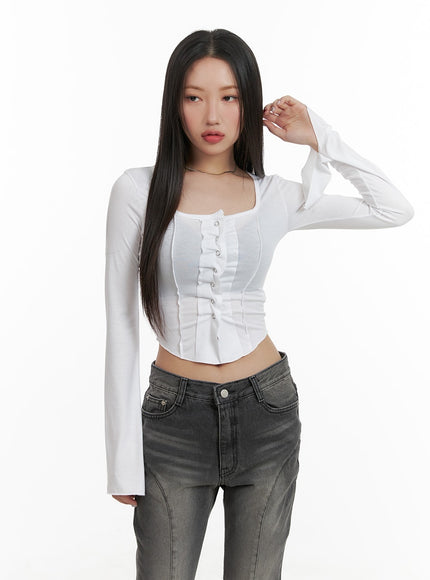 buttoned-square-neck-crop-top-ca415