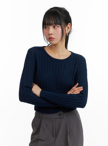 round-neck-cable-knit-sweater-if402