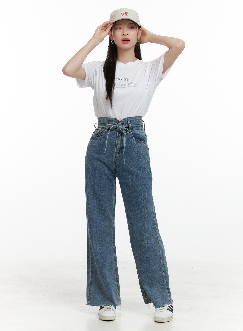 high-waist-belt-strap-denim-wide-leg-jeans-ol411