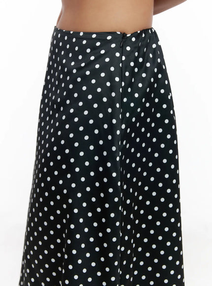 layered-polka-dot-satin-midi-skirt-cm520