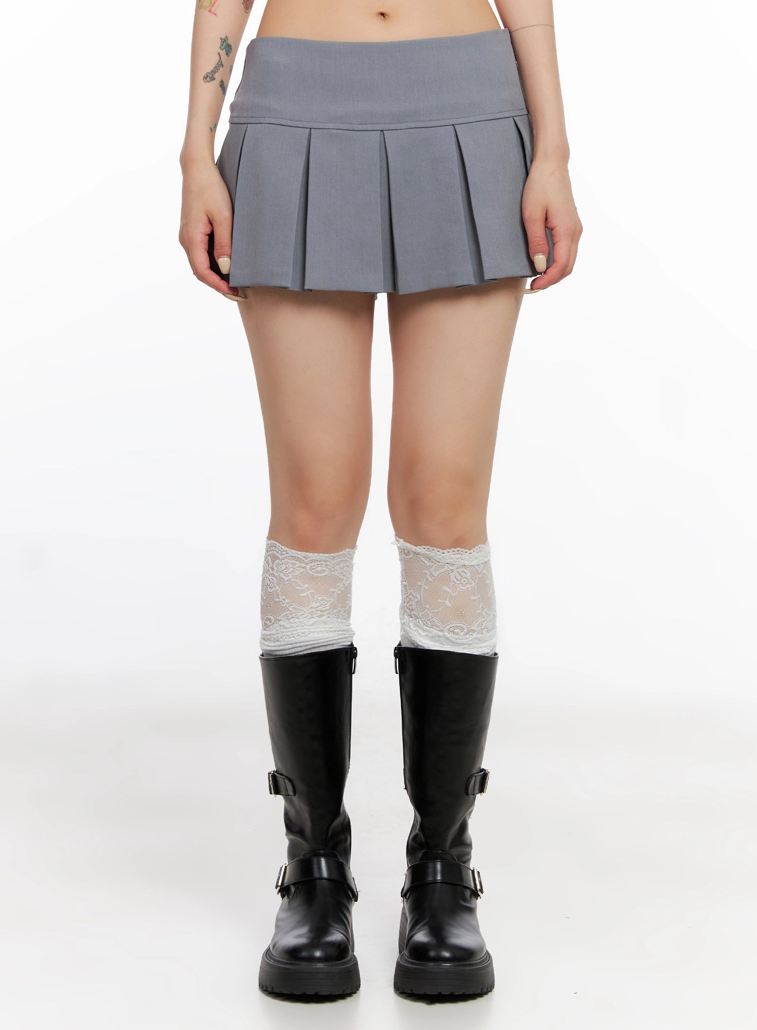 pleated-low-rise-mini-skirt-is515
