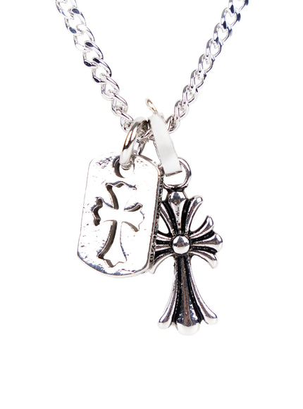 gothic-double-cross-safety-pin-necklace-ca527