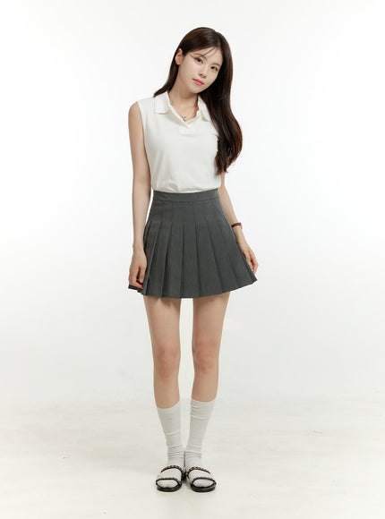 solid-sleeveless-collar-top-ou428