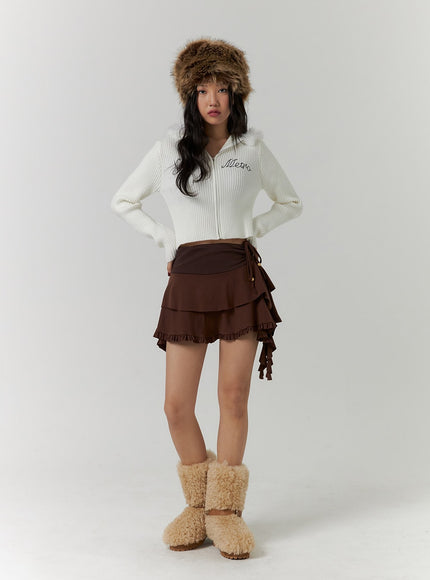 zip-up-lettering-hooded-crop-knit-top-cd314