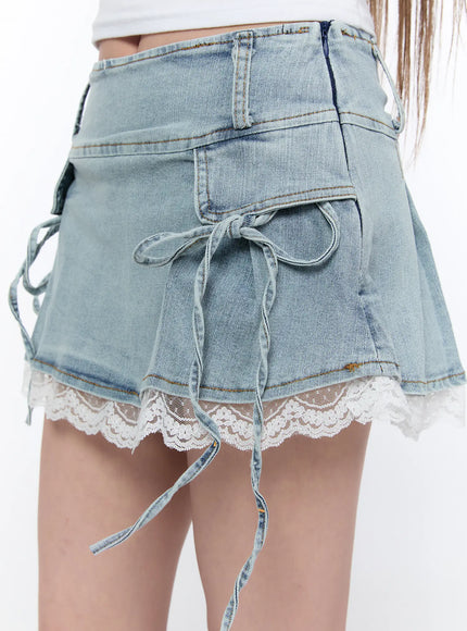 lace-trim-denim-mini-skirt-ca520