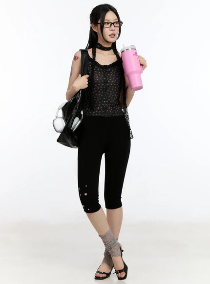 floral-ruffle-trim-tank-ca507