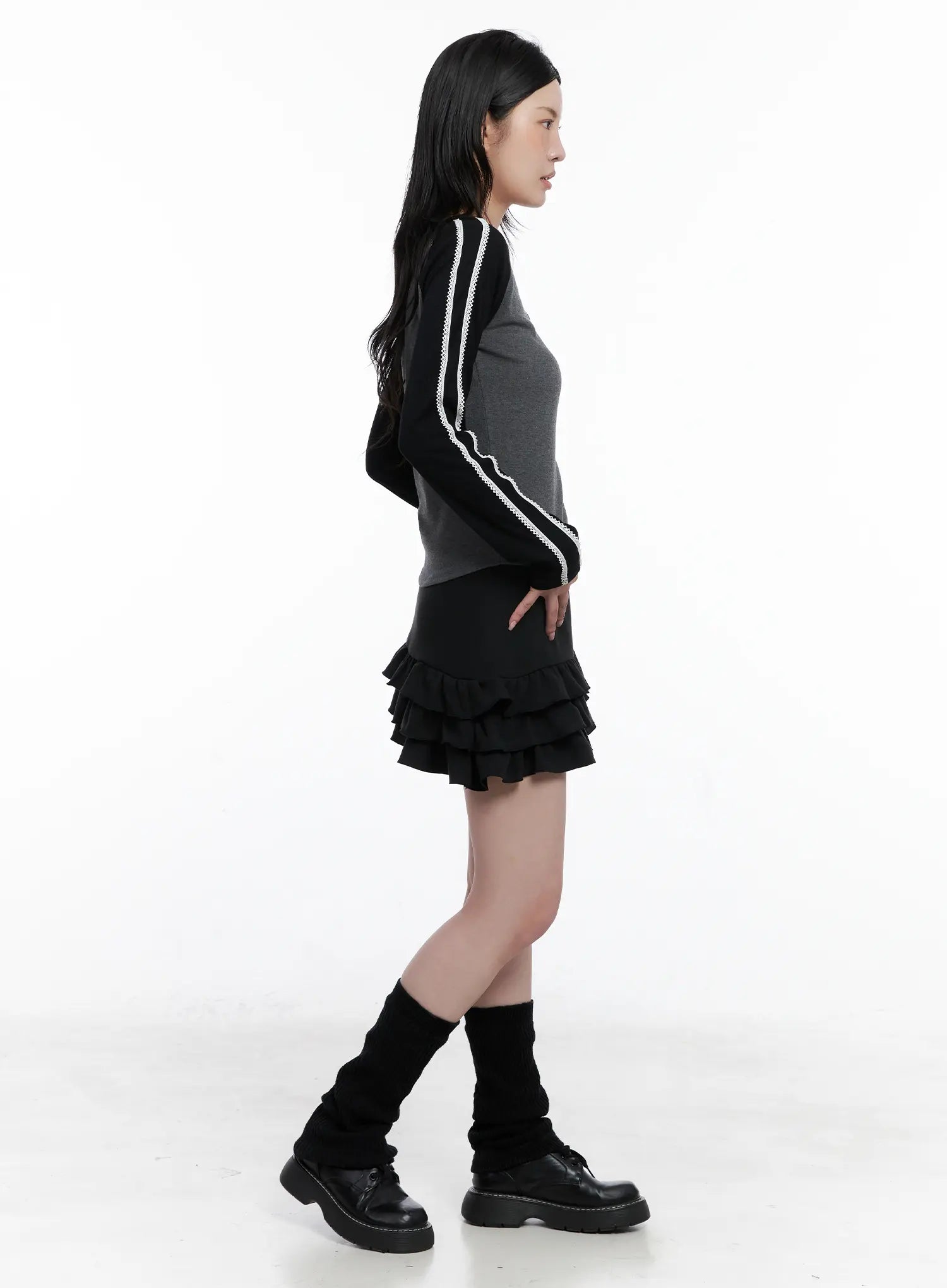 ruffle-mini-skirt-cs529