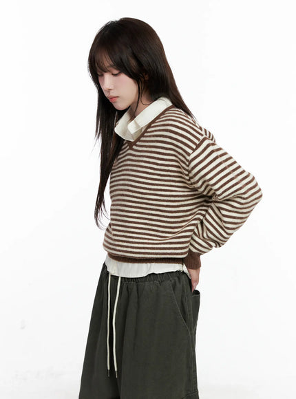 casual-plaid-long-sleeve-top-co520