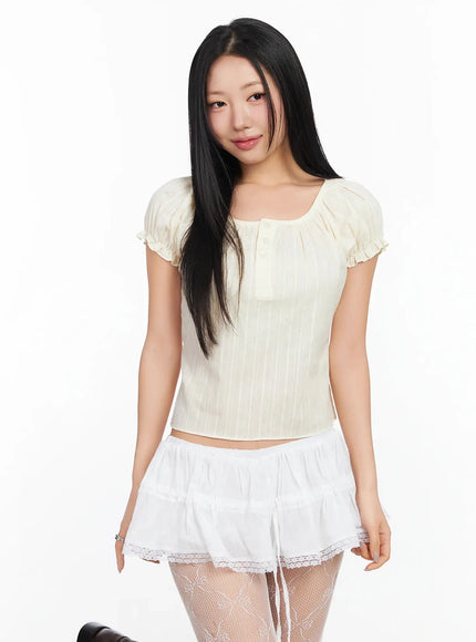 vintage-puff-sleeve-lace-trim-blouse-ia507