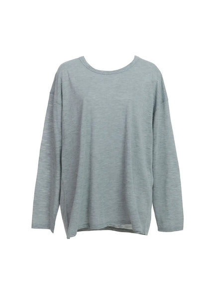 mens-classic-long-sleeve-tee-ig512 / Gray