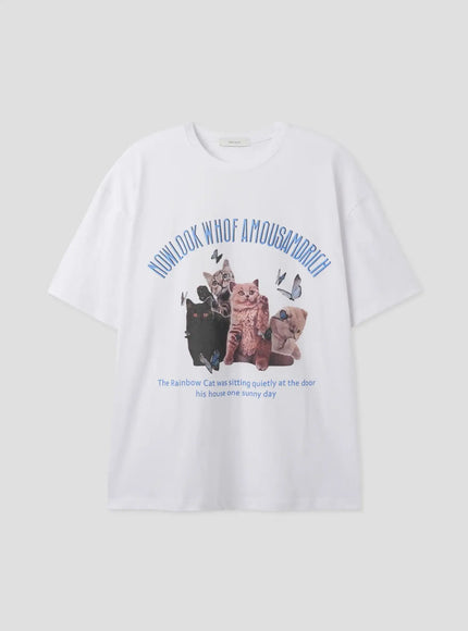 kitty-graphic-tee-iu526 / white