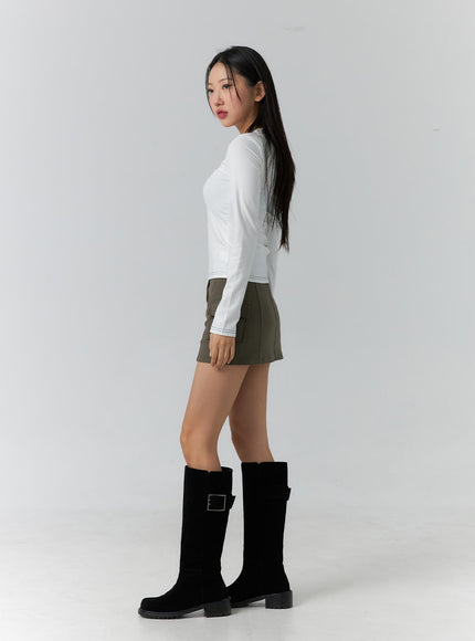 cargo-two-button-mini-skirt-cd304