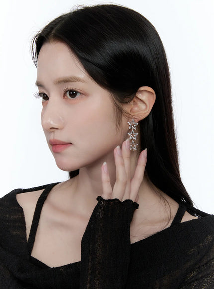 triple-star-cubic-earrings-cc0608