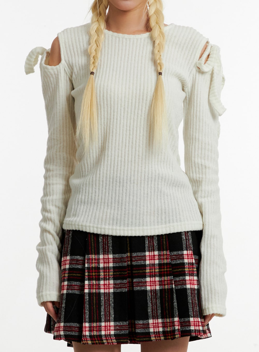 ribbon-cut-out-shoulder-sweater-id315