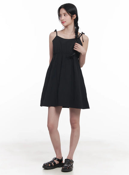 flared-ribbon-tie-mini-dress-cu525