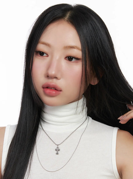 layered-geometric-pendant-necklace-cd530